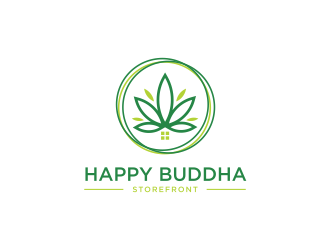 Happy Buddha Storefront logo design by ammad
