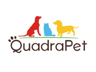 QuadraPet logo design by cybil