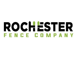 Rochester Fence Company logo design by MonkDesign