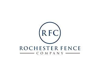 Rochester Fence Company logo design by kurnia