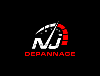 NJ DEPANNAGE logo design by haidar