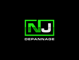 NJ DEPANNAGE logo design by haidar