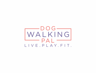Dog Walking Pal logo design by checx