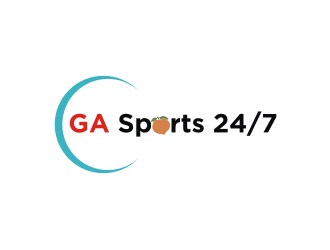 GA Sports 24/7 logo design by Diancox