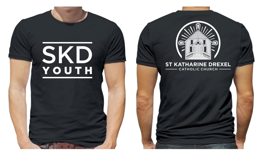 St Katharine Drexel Catholic Church logo design by aura