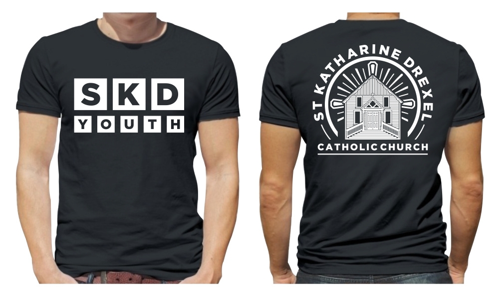 St Katharine Drexel Catholic Church logo design by aura