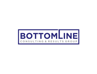 Bottomline Consulting & Results Group logo design by cintya