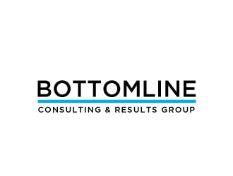 Bottomline Consulting & Results Group logo design by Foxcody