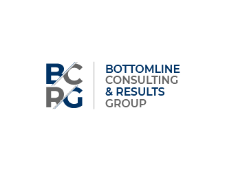 Bottomline Consulting & Results Group logo design by SOLARFLARE