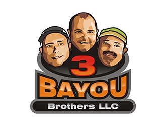 3 Bayou Brothers LLC logo design by gitzart