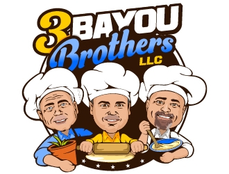 3 Bayou Brothers LLC logo design by veron