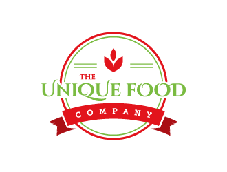 The Unique Food Company logo design by pencilhand