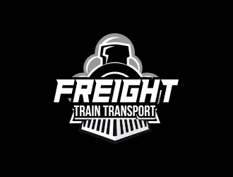FREIGHT TRAIN TRANSPORT  logo design by MarkindDesign