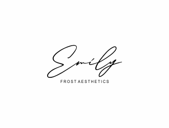 Emily Frost Aesthetics logo design by afra_art