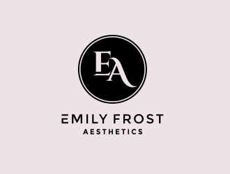 Emily Frost Aesthetics logo design by aldesign