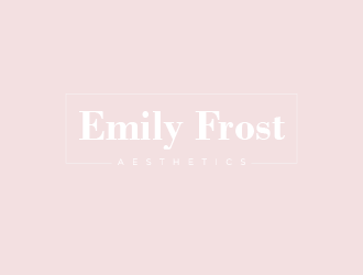 Emily Frost Aesthetics logo design by fajarriza12