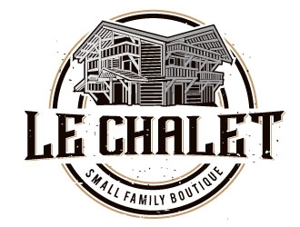 Le Chalet logo design by Conception