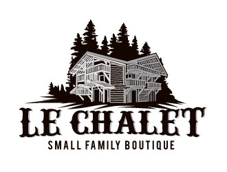 Le Chalet logo design by Conception