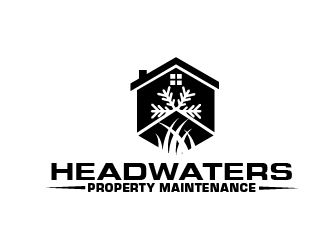 Headwaters Property Maintenance logo design by THOR_