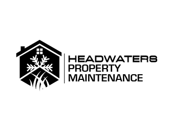 Headwaters Property Maintenance logo design by THOR_