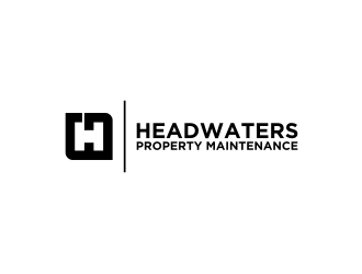 Headwaters Property Maintenance logo design by sodimejo