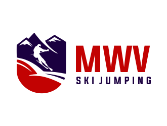 Mount Washington Valley Ski Jumping logo design by JessicaLopes