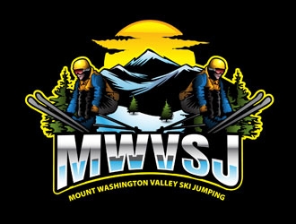 Mount Washington Valley Ski Jumping logo design by frontrunner