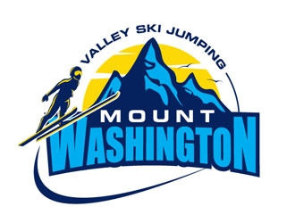 Mount Washington Valley Ski Jumping logo design by LogoInvent