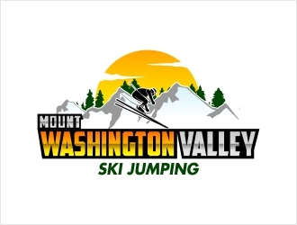 Mount Washington Valley Ski Jumping logo design by Shabbir