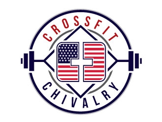CrossFit Chivalry logo design by Conception