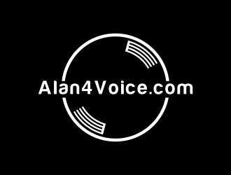 Alan4Voice.com logo design by BlessedArt