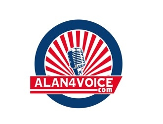 Alan4Voice.com logo design by bougalla005