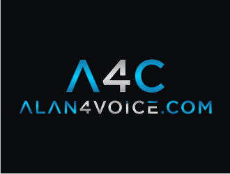 Alan4Voice.com logo design by bricton