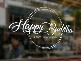 Happy Buddha Storefront logo design by gcreatives