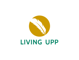 Living Upp logo design by diki