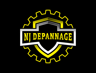 NJ DEPANNAGE logo design by BlessedArt