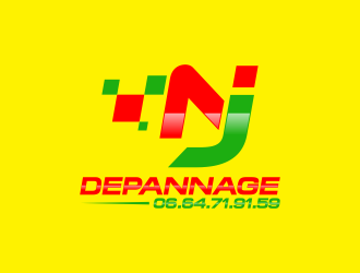 NJ DEPANNAGE logo design by qqdesigns
