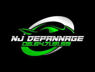 NJ DEPANNAGE logo design by YONK
