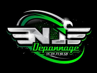 NJ DEPANNAGE logo design by jishu