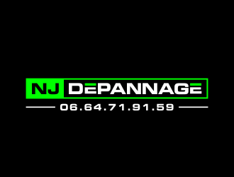NJ DEPANNAGE logo design by akhi