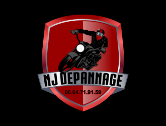 NJ DEPANNAGE logo design by Kruger