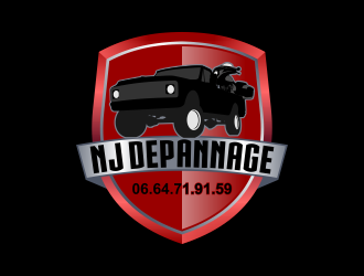 NJ DEPANNAGE logo design by Kruger