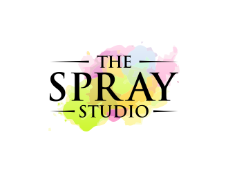 The Spray Studio logo design by BlessedArt