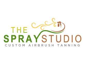 The Spray Studio logo design by MonkDesign