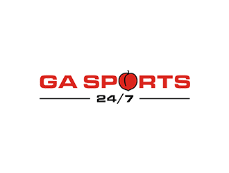 GA Sports 24/7 logo design by kurnia
