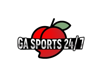 GA Sports 24/7 logo design by kasperdz