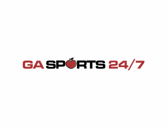 GA Sports 24/7 logo design by eagerly