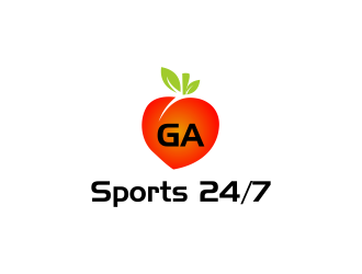 GA Sports 24/7 logo design by ammad