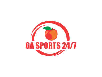 GA Sports 24/7 logo design by Greenlight