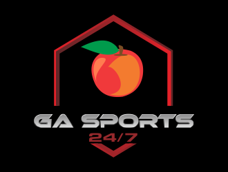 GA Sports 24/7 logo design by Greenlight